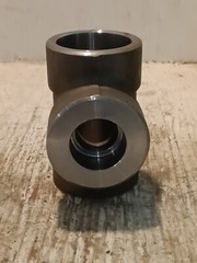 1-1/2″X1″X1-1/2″ 3M Socket Wel Tee Forged Steel A/SA105N Pipe Fitting – (WP18)