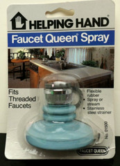 Rare Vintage Faucet Queen Spray Helping Hand No.01500 Blue USA NOS NEW