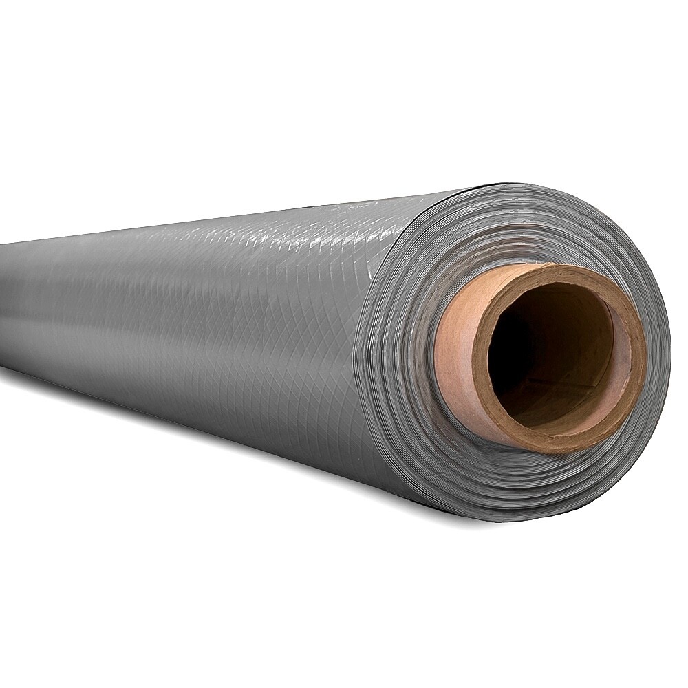 20 Mil Crawl Space Vapor Barrier – SilverBack™ – 13’4″ x 50′ Roll, 675 Sq Ft