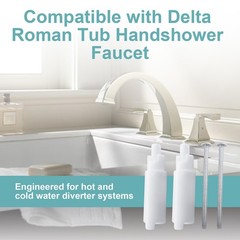 RP18627 Faucet Stem Extender for Delta Shower Valve Small, White