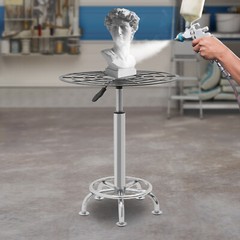 Spray Paint Rack Stable Rotating Paint Holder Lifting Spray Painting Table 80kg
