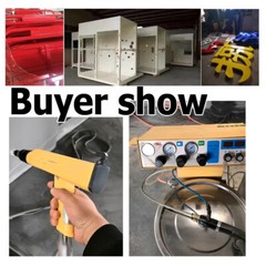 110V 220V Automatic Electrostatic Coating Tool Spraying Powder Kit Machine New