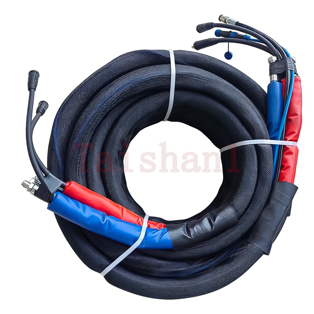 Polyurethane PU Foam Heating Hose Heater Pipe 15 Meters for Spray Foam Machine
