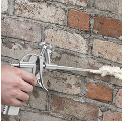 Polyurethane Foam Spray Gun Metal Applicator for Gap Filling and Insulation