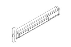 Kawneer 1786 Rim Commercial Exit Device 133580-40 3′-0″ Door Width #40 Bronze