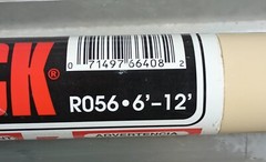 6′-12′ Painting Extension Pole Wooster Sherlock RO56 adj stops every 6 inches