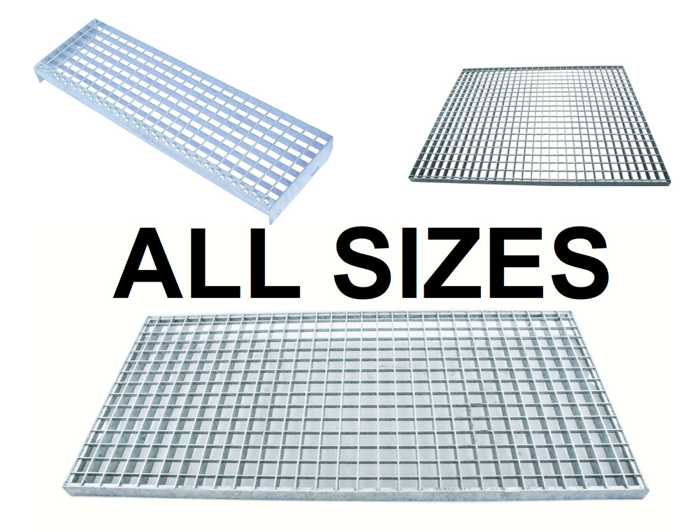 Floor Forge Walkway Steel Galvanised Grating – Multi Variations – ALL SIZES