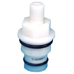 UNITED STATES HDW P138C Plastic Mobile Home Washer Less Faucet Stem, White