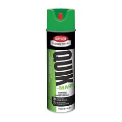 KRYLON INDUSTRIAL K04005000 Marking Paint,20 oz,Fluorescent Green 38EK89