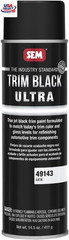 Trim Black Ultra Satin Finish Spray Paint for Plastic, Metal, 14.5 Oz