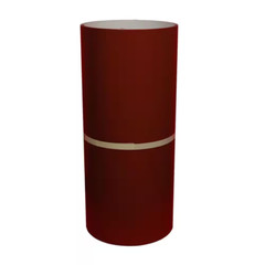 Amerimax Home Products Trim Coil 24″ x 50′ Paintable Aluminum Autumn Red/White