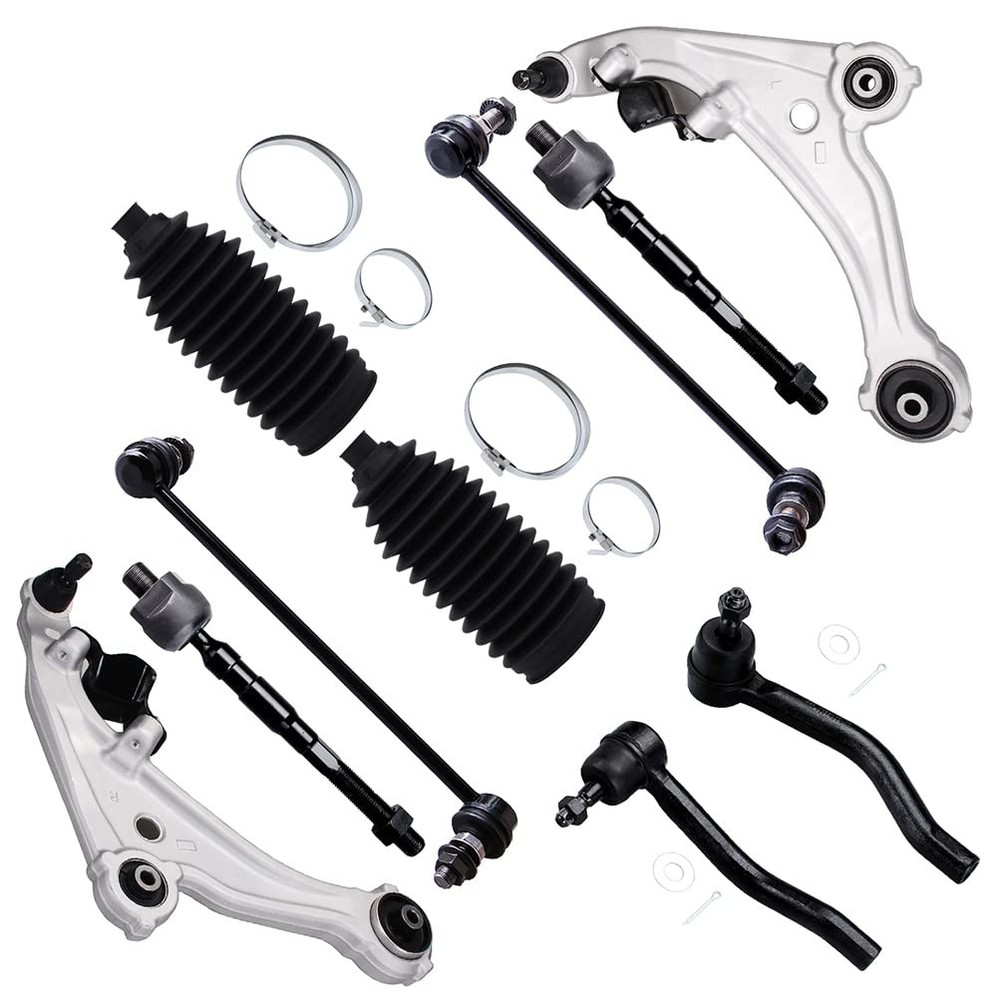 10pcs Front Suspension Kit Lower Control Arm Ball Joint Fit Altima 2007-2013