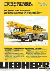 Equipment Brochure – Liebherr – LTM 1030/2 – Crane – 1997 (EB930)