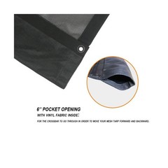 Leaveshade Dump Truck Mesh Tarp 7’X20′-Heavy Duty Dump Trailer Mesh Tarp Cove…
