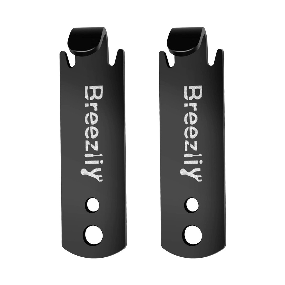Breezliy Fence Wire Twister for T Post Clips, Barb Black-2pcs