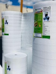 SmartSHIELD -3mm 24″x50ft Reflective Insulation roll, Foam 24″ x 50′ – WHITE