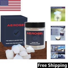 150mL Ultra-Light Silica Aerogel Block – Innovative Insulation for Experiments