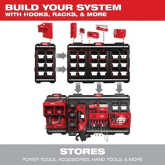 Milwaukee Tool 48-22-8347 Compact Shelf For Packout Wall-Mounted Storage