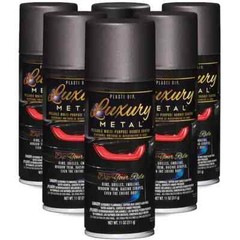 Plasti Dip Luxury Metal Sapphire Metallic Spray Paint 11-Oz In Black (6-Pack)