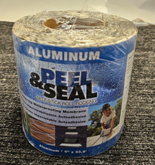 MFM Peel & Seal 6″ X 33.5′ Roofing Membrane Waterproof Seal Aluminum