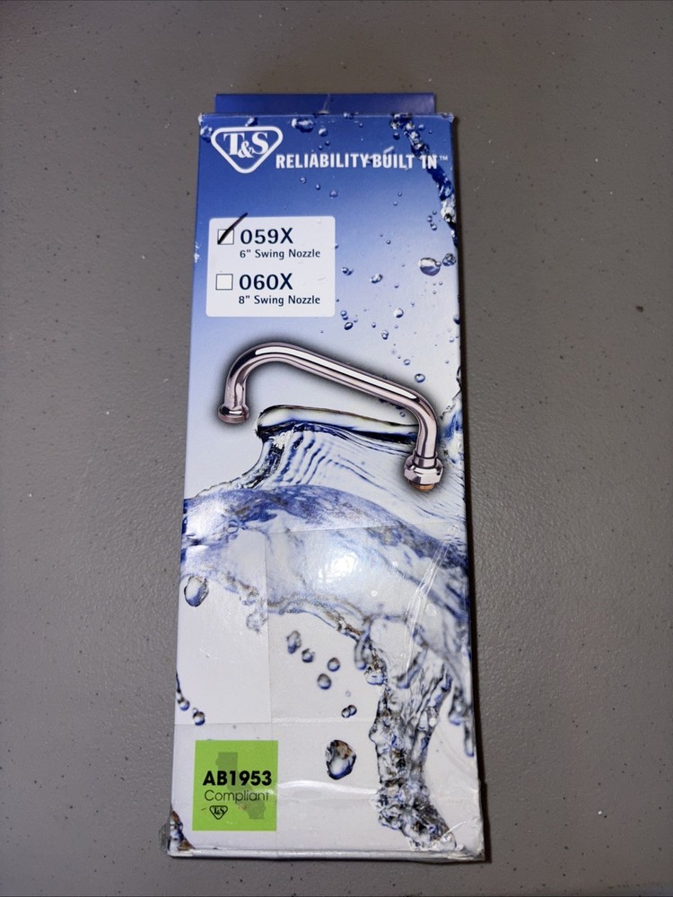 T&S 059X 6″ Swing Nozzle Restaurant Food Service