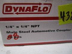 1/4″ Automotive x 1/4″ Male NPT Steel Coupler QTY 8