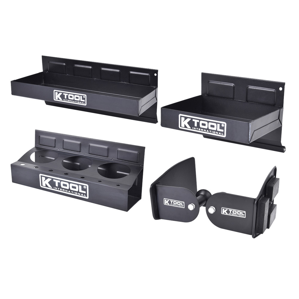 K Tool International CMB0250 K Tool International Magnetic Toolbox Trays Set 4 P
