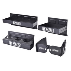 K Tool International CMB0250 K Tool International Magnetic Toolbox Trays Set 4 P