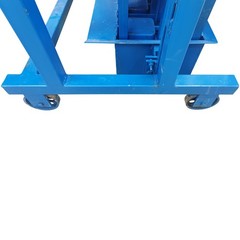 Manual Hollow Brick Press 4 Bricks/Cycle H1 Cavity Concrete Block Making Machine