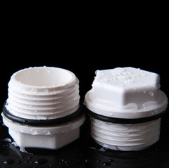 1/2″ 3/4″ 1″ Male Thread PVC Pipe Blanking Plug End Cap Stopper Fitting Plugging