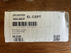 Securitron EL-CEPT Concealed Electrical Power Transfer w/ Electrolynx Connectors