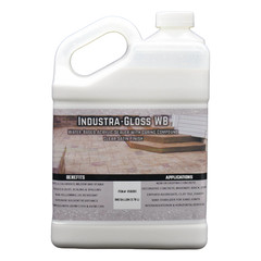 V-Seal® Industra-Gloss WB | Water-Based Satin Finish “Wet-Look” Concrete Sealer