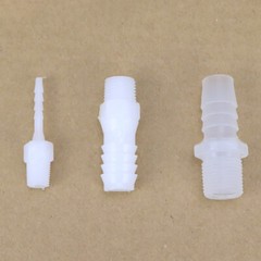 BSP Hosetail Connector Fitting Barbed Male Plastic Pipe Adaptor Joiner Threaded