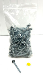 HEX WASHER HEAD FLAT DIAMETER 11/32″ LENGHT 3″ THREAD LENGHT 3″ LOT OF 119