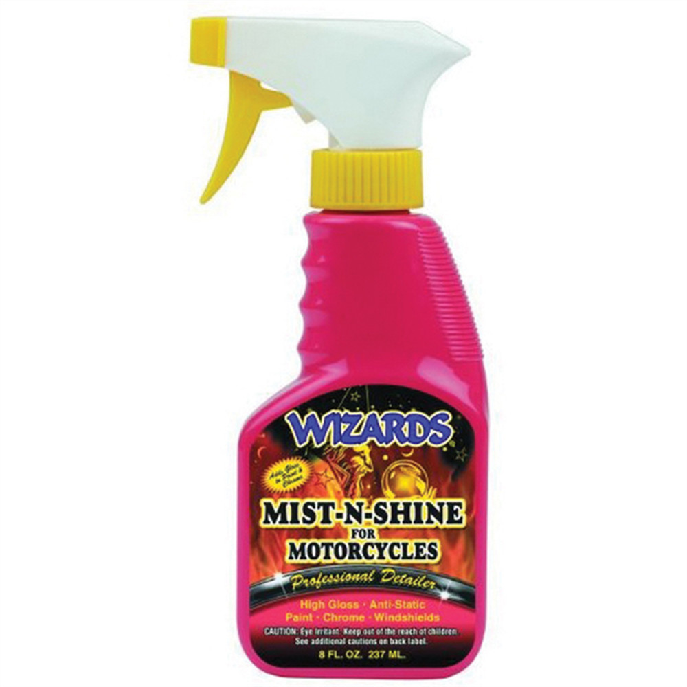 Wizards Products MIST-N-SHINE 22208 High-Gloss Professional Car Detailer and Su