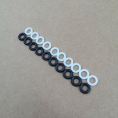 10 Sets O-Rings Aftermarket for Fusion Air Purge AP Spray Gun 246356 Fluid Valve