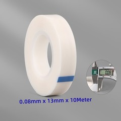 Self-Adhesive PTFE Tape 13mm, 19mm, 25mm, 38mm, 50mm, 100mm High Temp 260°C 10M