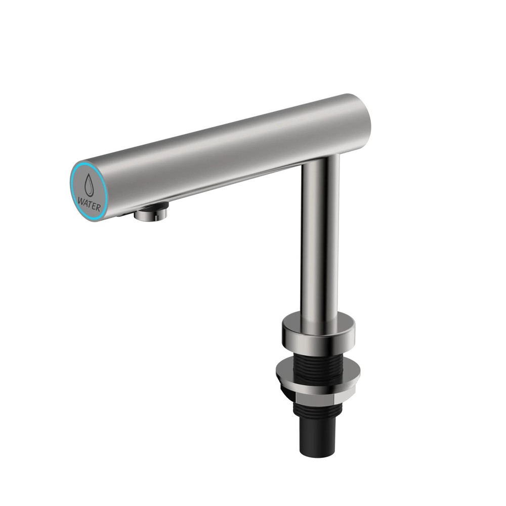 AF0304-09 Ecotap Single Hole Bathroom Auto Faucet –  Brushed Stainless