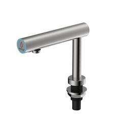 AF0304-09 Ecotap Single Hole Bathroom Auto Faucet –  Brushed Stainless