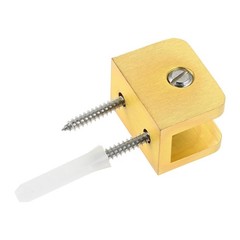 4PCS Glass Clamp & Stainless Steel Screws For Bathroom Shower Room Meeting Room