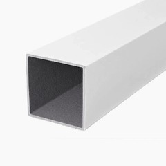 Fiberon ArmorGuard 4 in. x 4 in. x 40 in. White Composite Post Sleeve (2-Pack)
