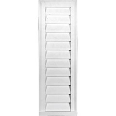 Ekena Millwork 12″W x 35″H 12-in. W x 35-in. H, Factory Primed White