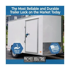 Proven Industries Model 400XL Puck-Lock Set, Made in The USA, Pack of 3, (Bla…