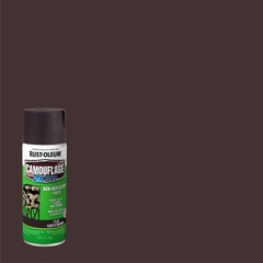 Rust-Oleum 279178 Camouflage 2X Ultra Cover 12 Ounce (Pack of 1), Earth Brown