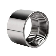 Stainless Steel Pipe Fittings BSP Threaded Adapter Full Socket Coupler Connector