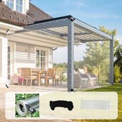 Clear Tarp 8 x 12 FT Clear Tarps Heavy Duty Waterproof 14 Mil Thick Clear Tar…