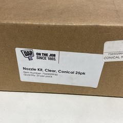 Box of 25- DAP 7565029930 Foam Nozzle Kit
