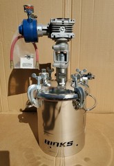 Binks 183S Stainless Steel 2 GALLON Pressure Tank Pot with Agitator