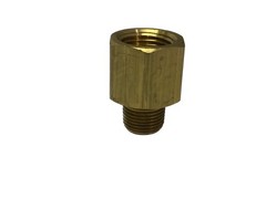 (14) NOS Parker 1/2” FNPT x 3/8” MNPT Brass Pipe Reducing Adapter 222P-8-6