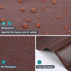 Tarp 20x30FT, 14 Mil Large Tarp, Waterproof Tarps Heavy Duty with Grommets Ev…